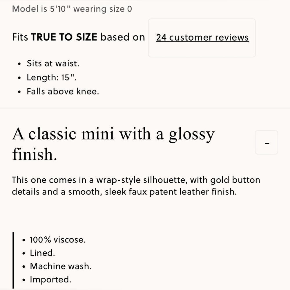 NWT J CREW Mini wrap skirt in faux patent leather in dark navy - Picture 6 of 6
